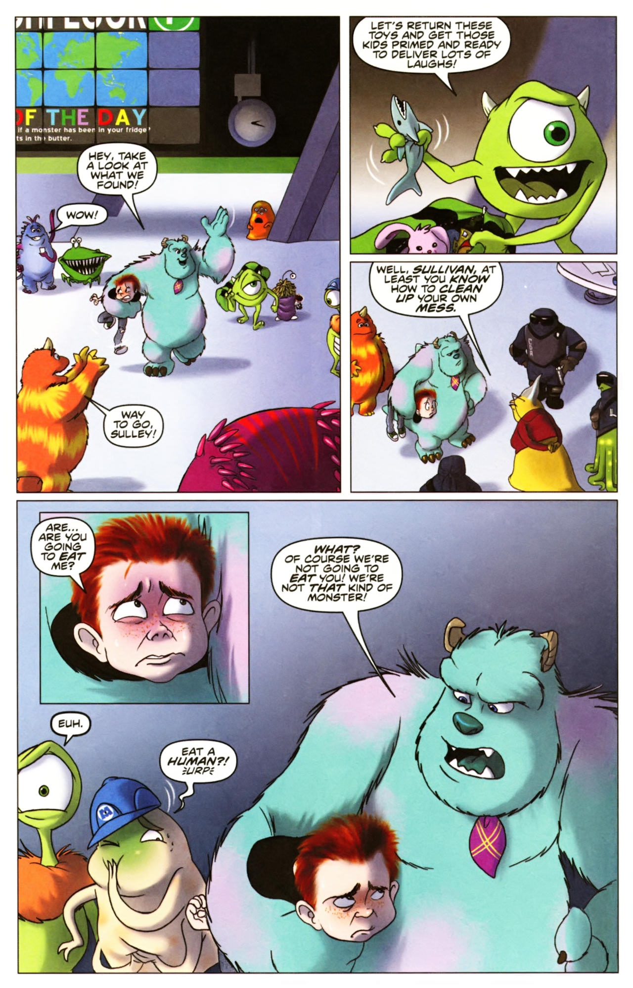 Read online Monsters, Inc: Laugh Factory comic -  Issue #3 - 22