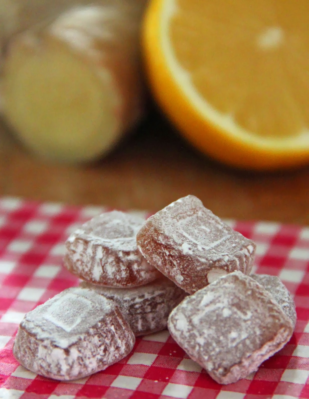 Jo and Sue Ginger Lemon Lozenges