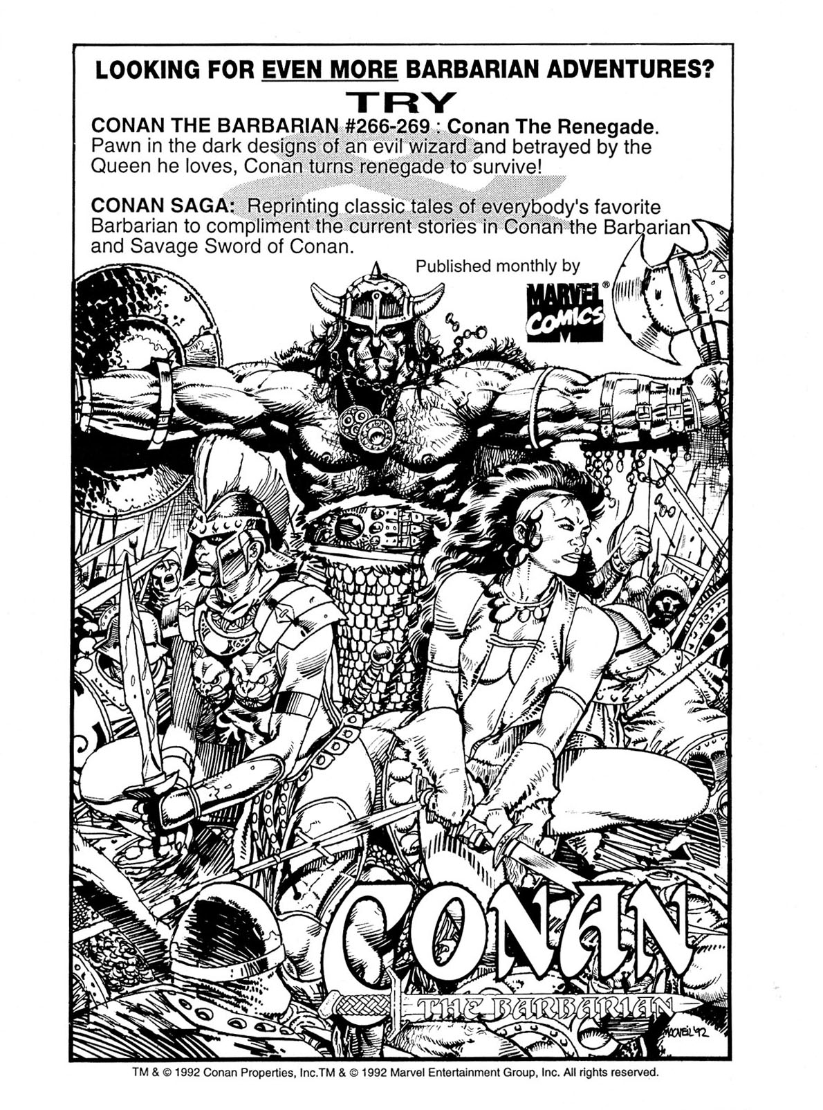Read online The Savage Sword Of Conan comic -  Issue #211 - 59