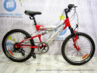 Sepeda Gunung Remaja Wimcycle Scorpion 6 Speed 20 Inci
