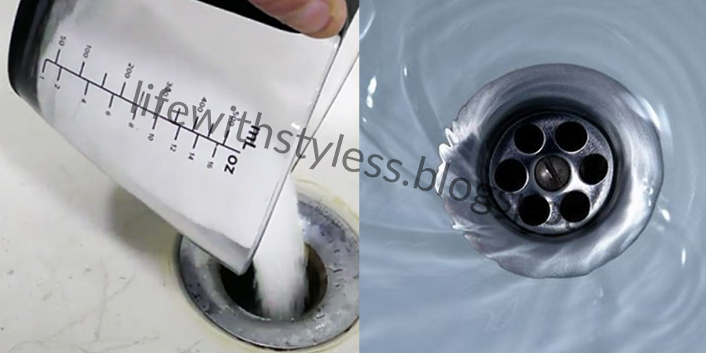 HE POURS A FULL CUP OF SALT DOWN THE DRAIN. THE REASON is Amazing Life With Styles