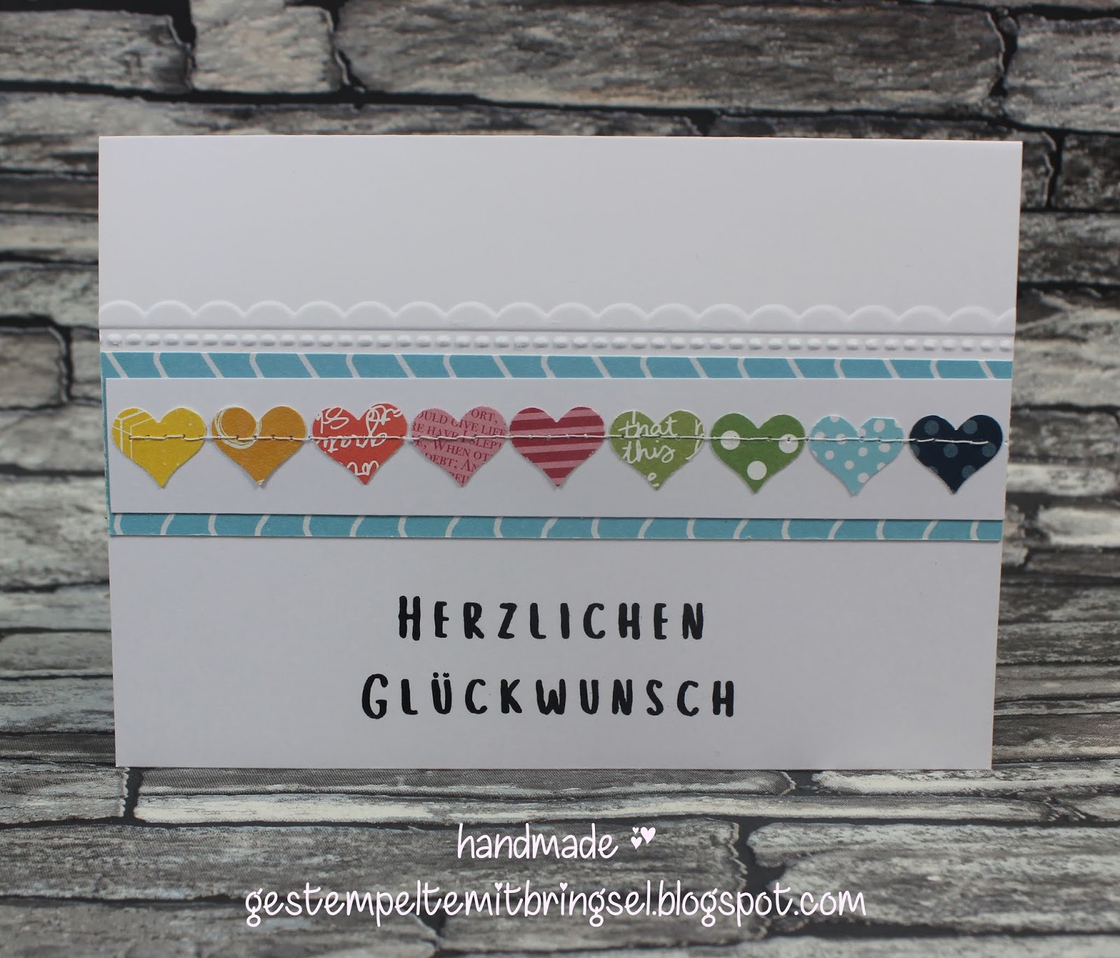 Rayher Stanzschablone 'Herzlichen Glückwunsch' - Für Karten & Scrapbooking