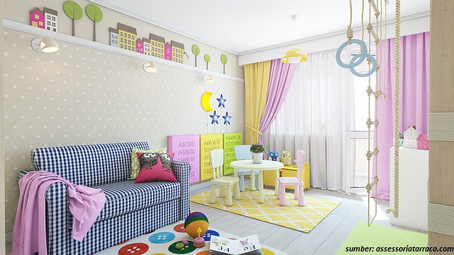 37 Gambar Dinding Kamar Tidur Anak Yang Menarik Bagi Buah Hati 100