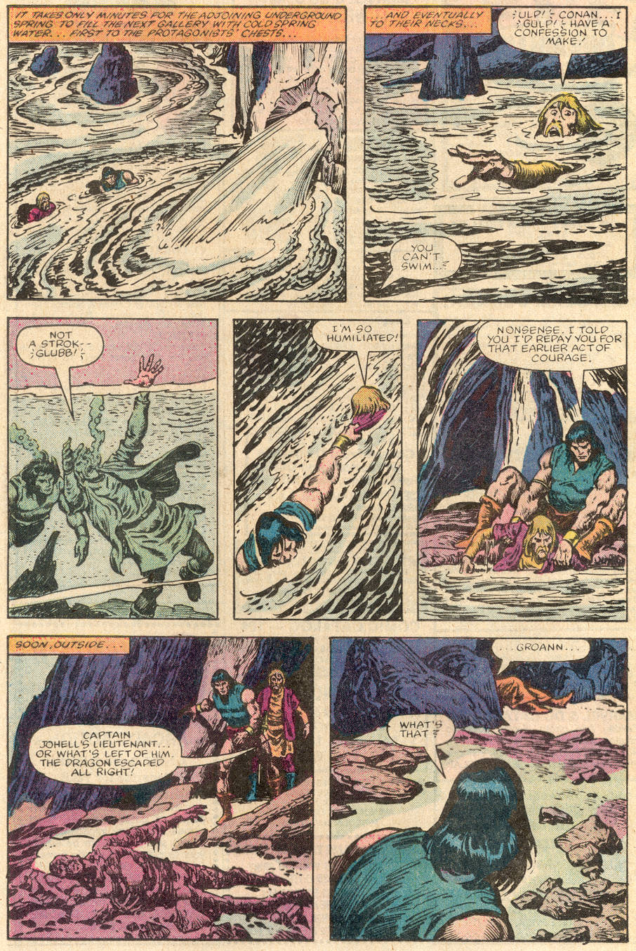 Read online Conan the Barbarian (1970) comic -  Issue #144 - 17