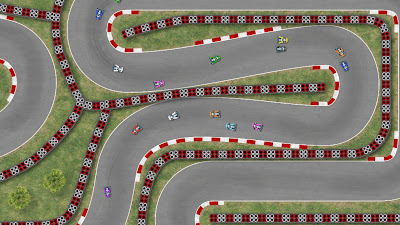 Ultimate Racing 2d Game Screenshot 2
