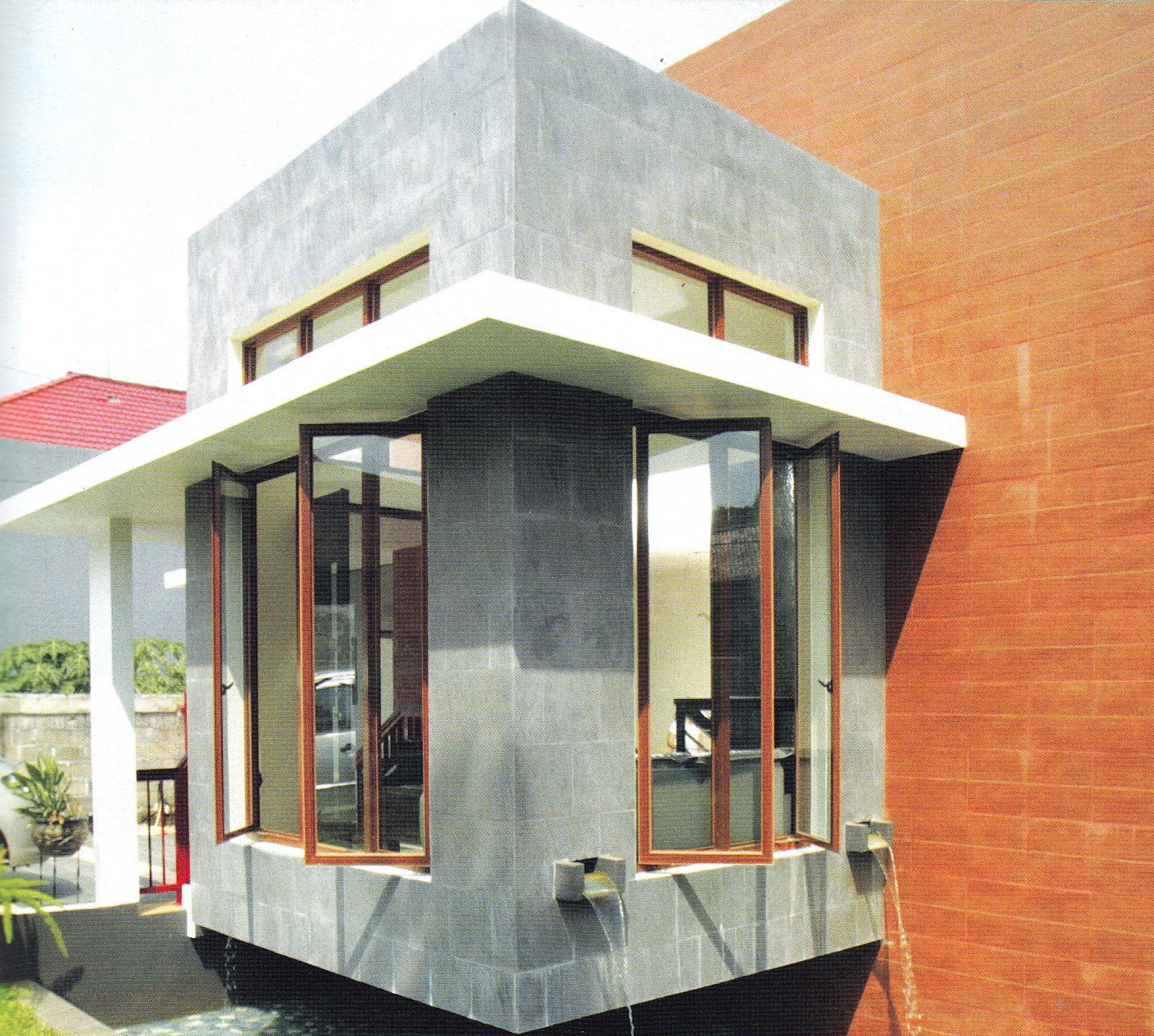 Contoh Desain Kanopi Beton Rumah Minimalis Terbaru 