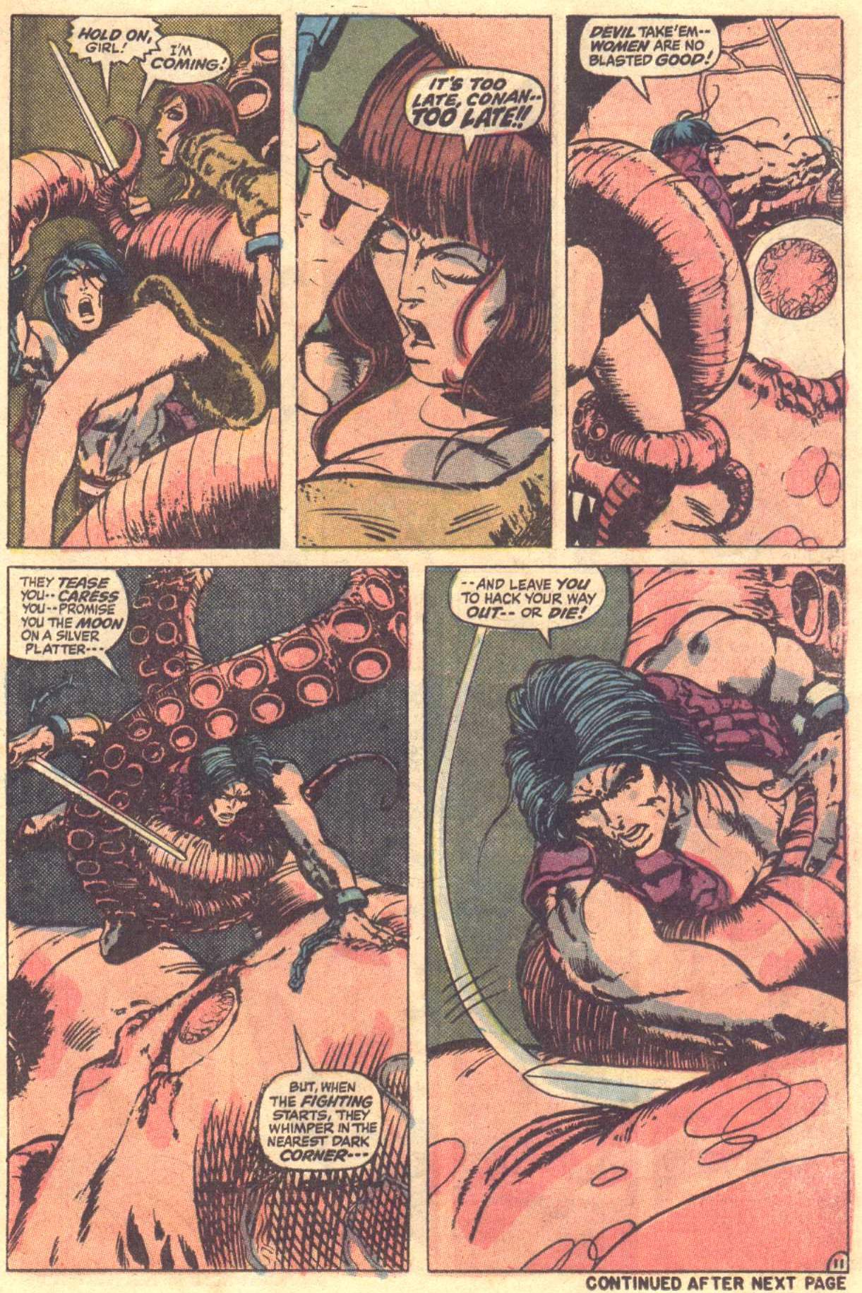 Read online Conan the Barbarian (1970) comic -  Issue #12 - 12