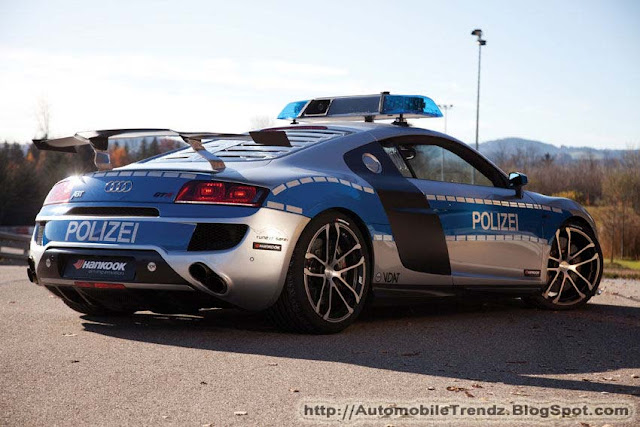 Audi R8 GT-R Police Car Germany