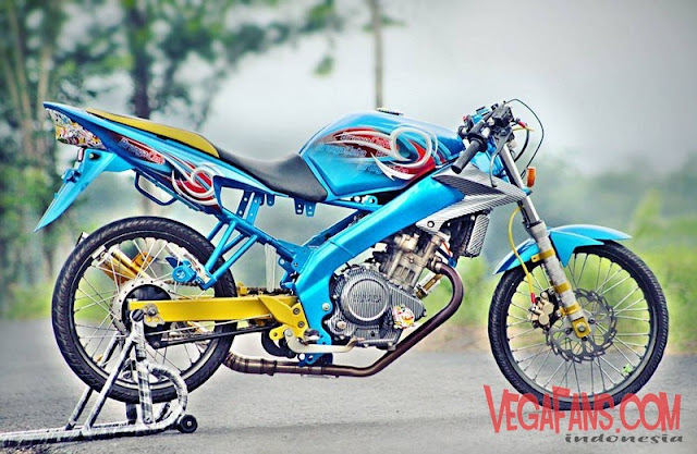 Foto Modifikasi Vixion Racing Warna Biru Simple Foto Modifikasi Vixion Racing Warna Biru Simple