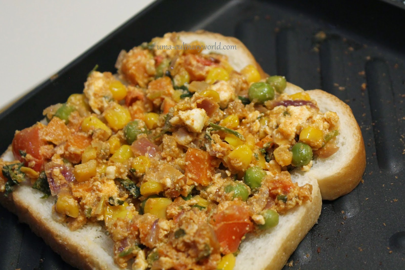 Veggie Paneer Sandwich