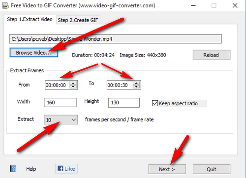 Creare immagini GIF Creare immagini GIF