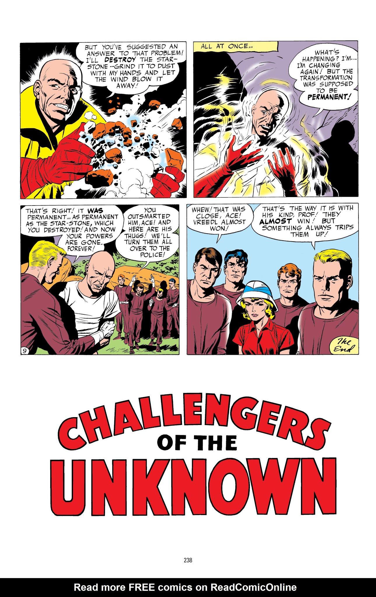 Read online Challengers of the Unknown by Jack Kirby comic -  Issue # TPB (Part 3) - 38