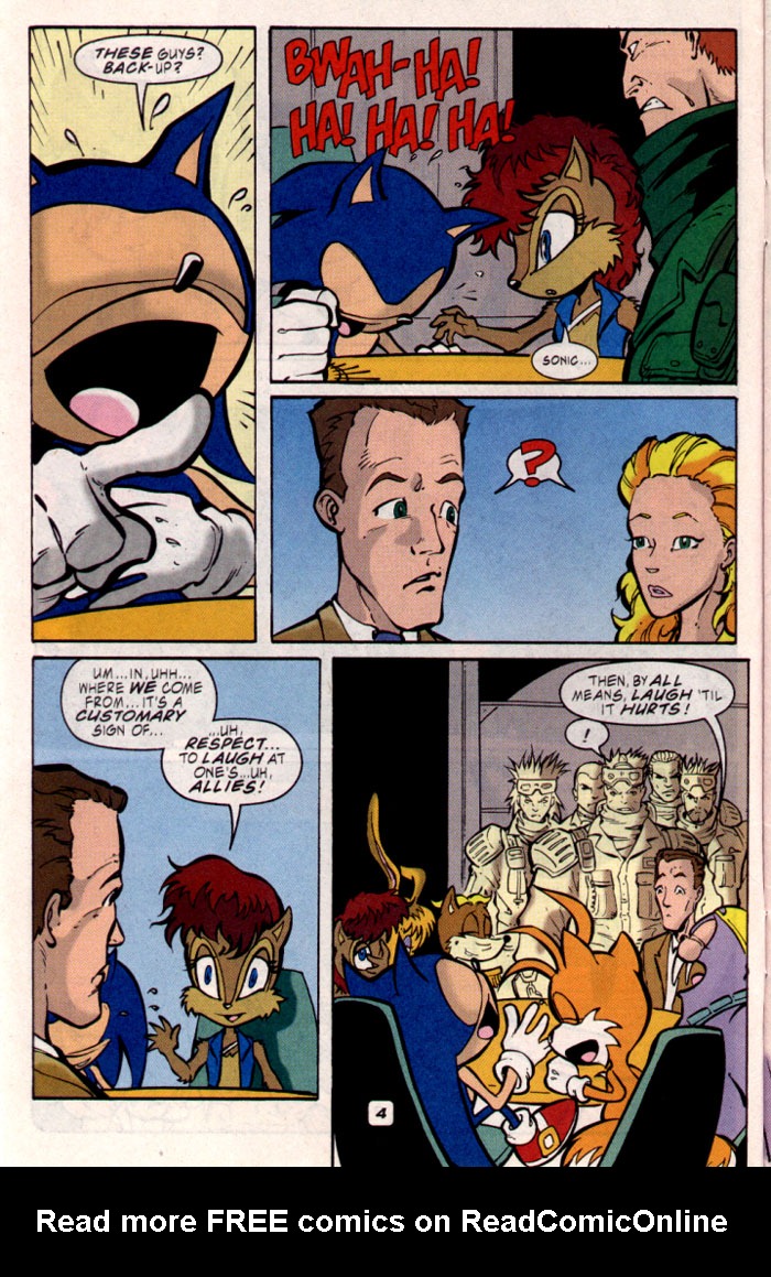 Read online Sonic The Hedgehog comic -  Issue #107 - 5