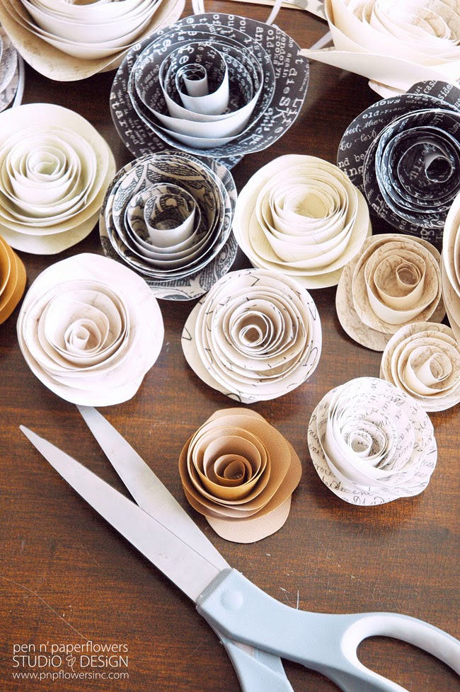 Pen + Paper Flowers SHARE DIY Paper Flowers SNAP! Creativity