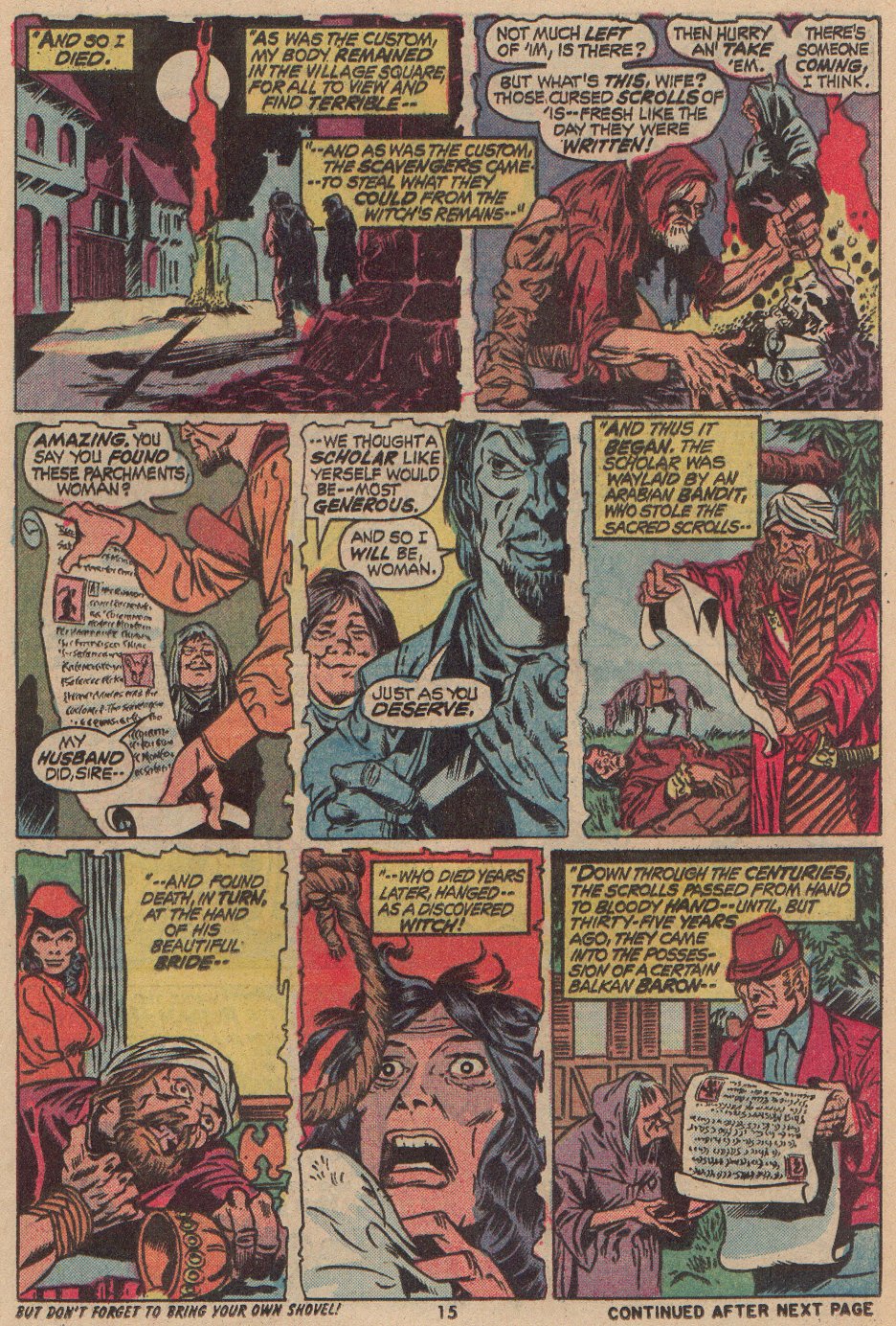 Read online Werewolf by Night (1972) comic -  Issue #3 - 13