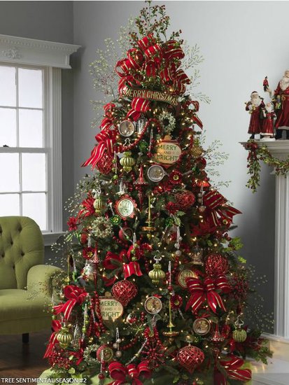 Beauty and the Green: Christmas Tree Inspiration
