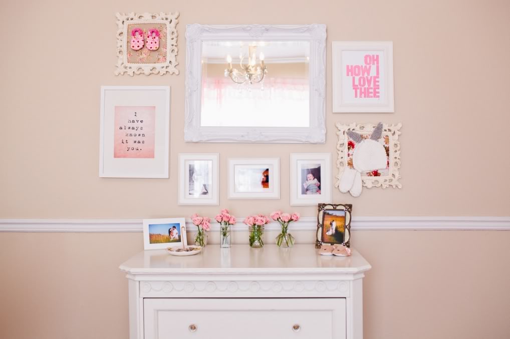 Nat your average girl...: Nursery Gallery Wall