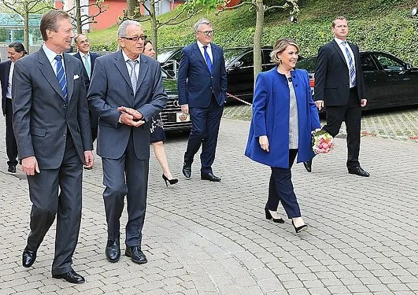 Grand Duke Henri and Grand Duchess Maria Teresa attended celebrations of 50th anniversary of establishment of APEMH Foundation at Bettange Castle