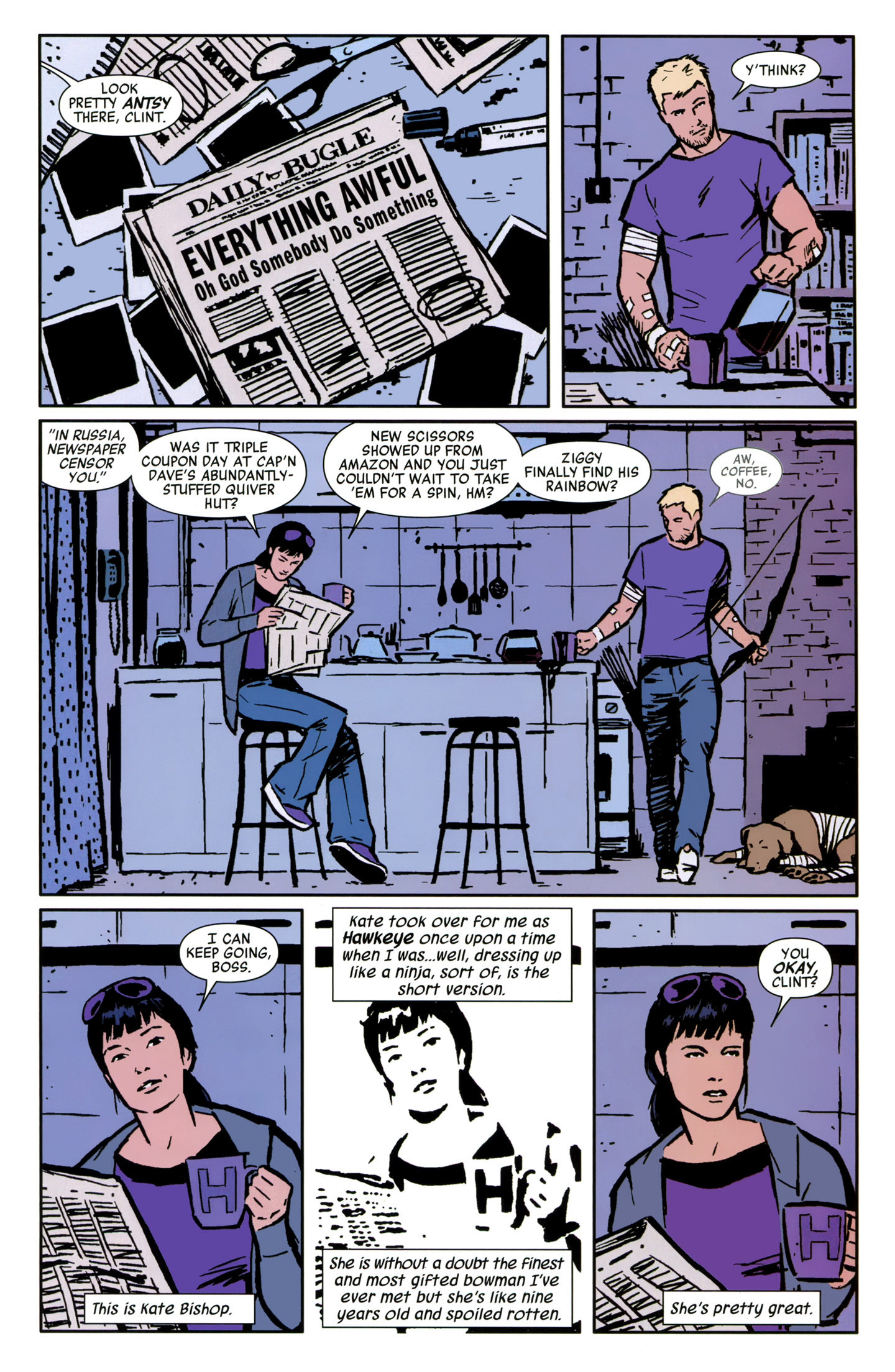 Read online Hawkeye (2012) comic -  Issue #2 - 5