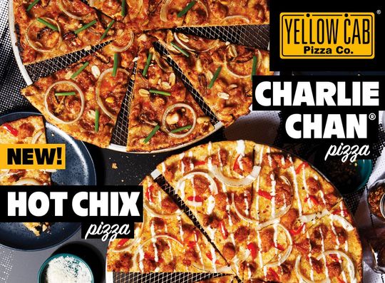 Yellow Cab's new pizza flavors