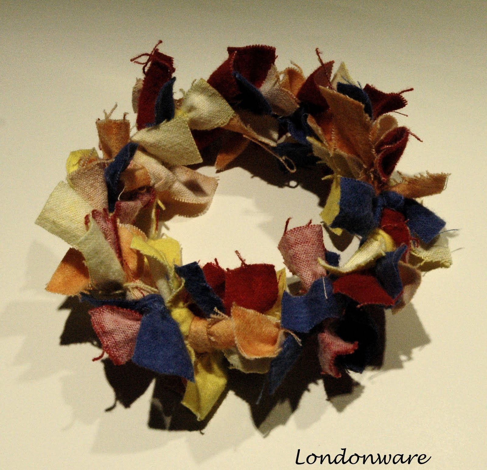 Londonware: Mini Rag Wreath Craft for Kids