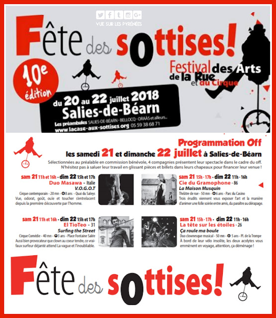 Fête des sottises Salies de Béarn 2018