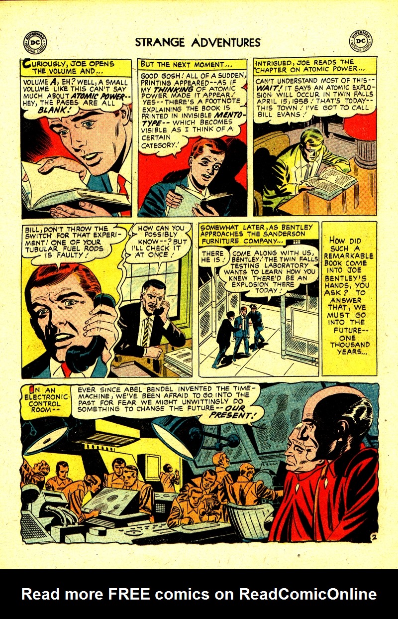 Read online Strange Adventures (1950) comic -  Issue #93 - 20