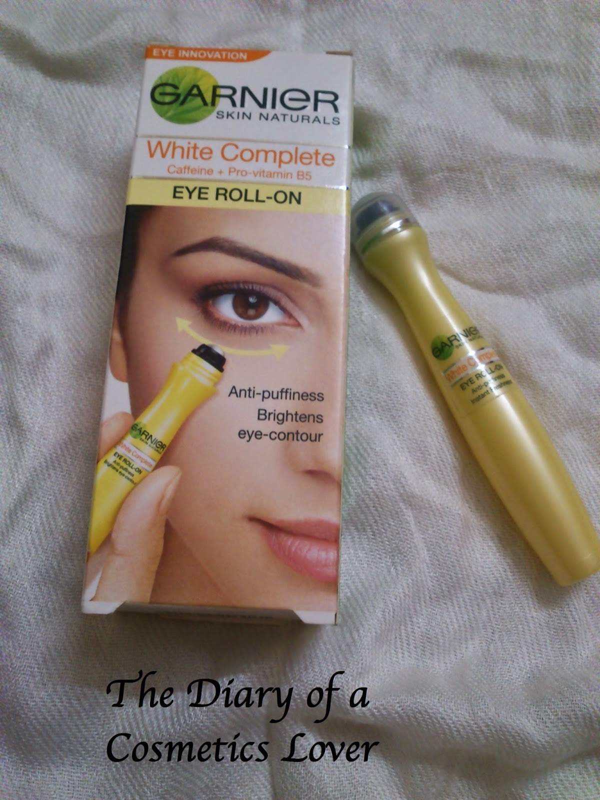 The Beauty Diaries Garnier Skin Naturals White Complete Eye RollOn