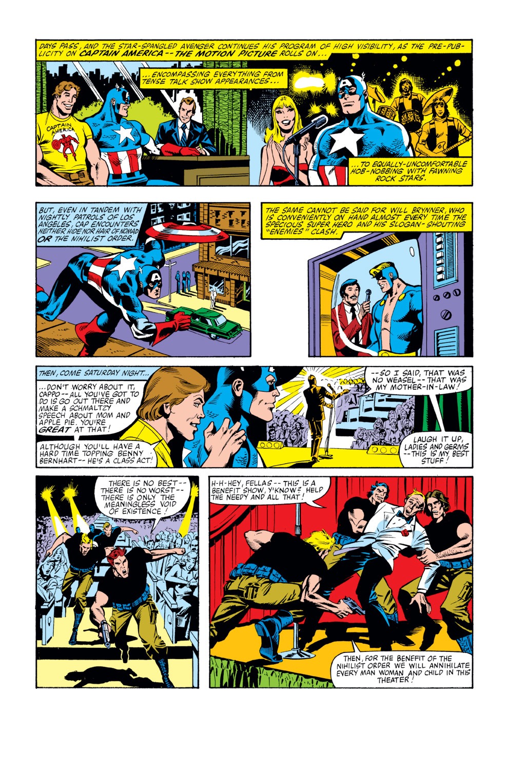 Read online Captain America (1968) comic -  Issue #262 - 10