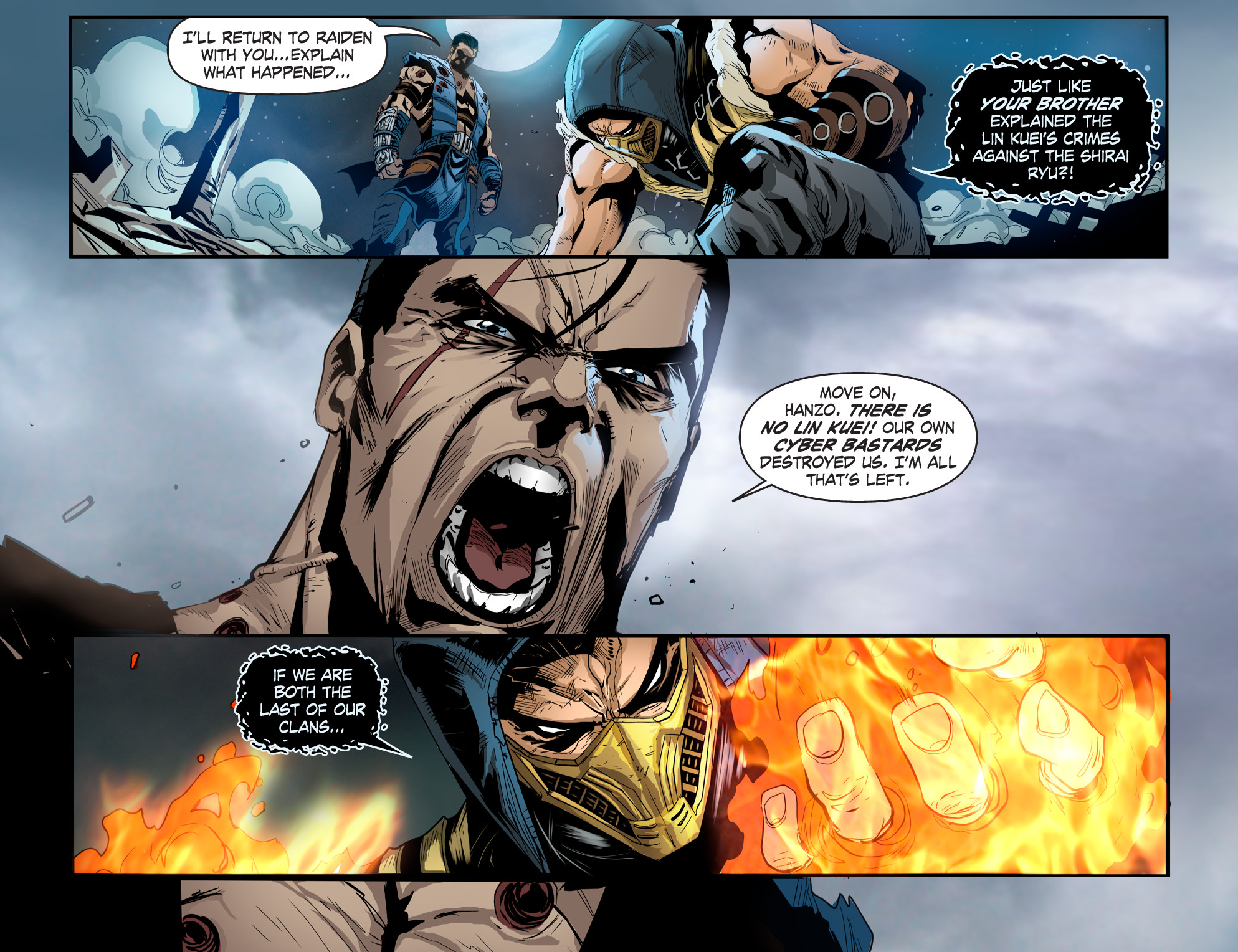 Read online Mortal Kombat X [I] comic -  Issue #15 - 15