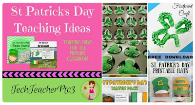 Have fun celebrating St. Patrick's Day in your classroom with these five fun ideas by Tech Teacher Pto3.