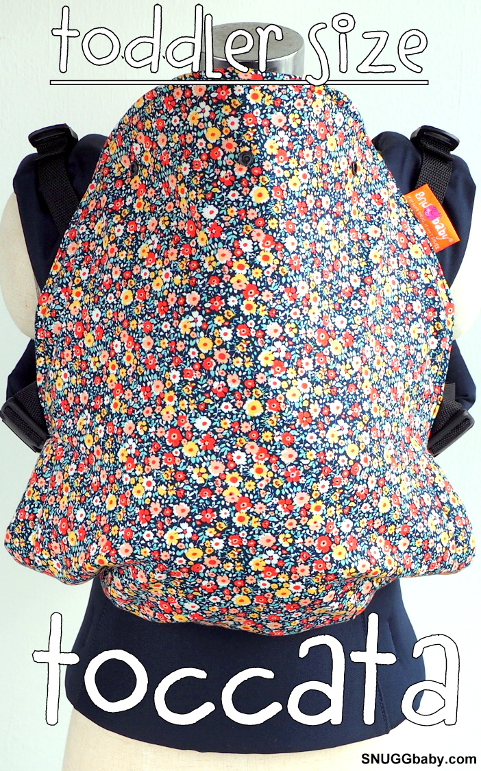 Snuggbaby Stork Soft Structured Carrier (SSC) Toccata in Toddler size.