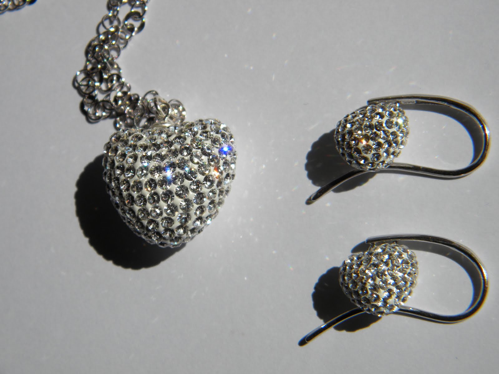 Ornella Bigiotteria: Parure in Materiale Swarovski e argento cod.27