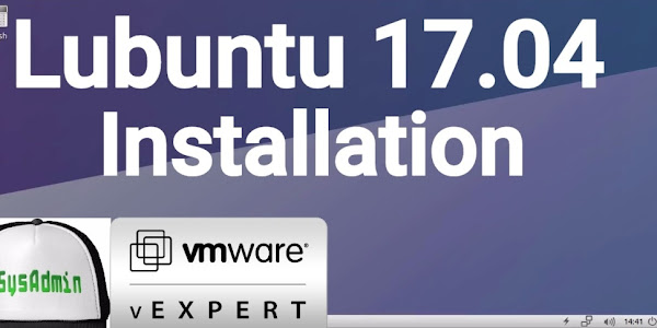 Lubuntu 17.04 Installation on VMware Workstation