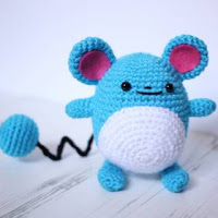 PATRON GRATIS MARILL POKEMON AMIGURUMI 29368