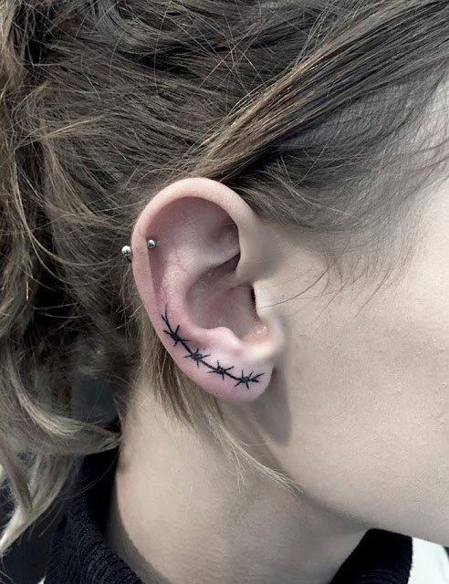 Tatuagens para as orelhas Tatuagens para as orelhas