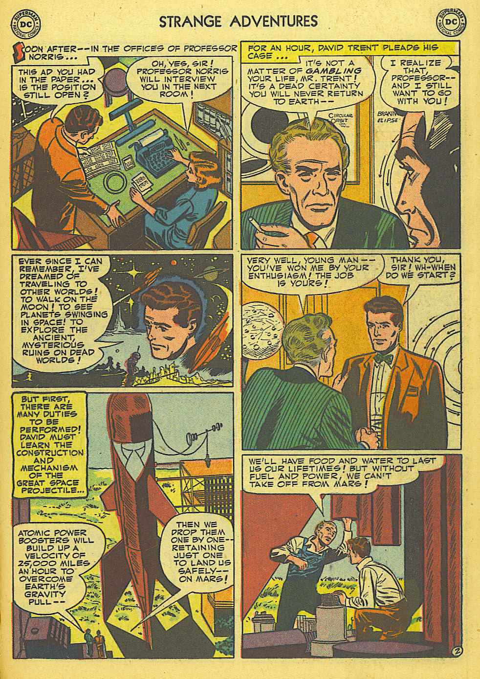 Read online Strange Adventures (1950) comic -  Issue #18 - 19