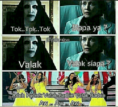 Valak Pusing Pala Berbie Valak Pusing Pala Berbie