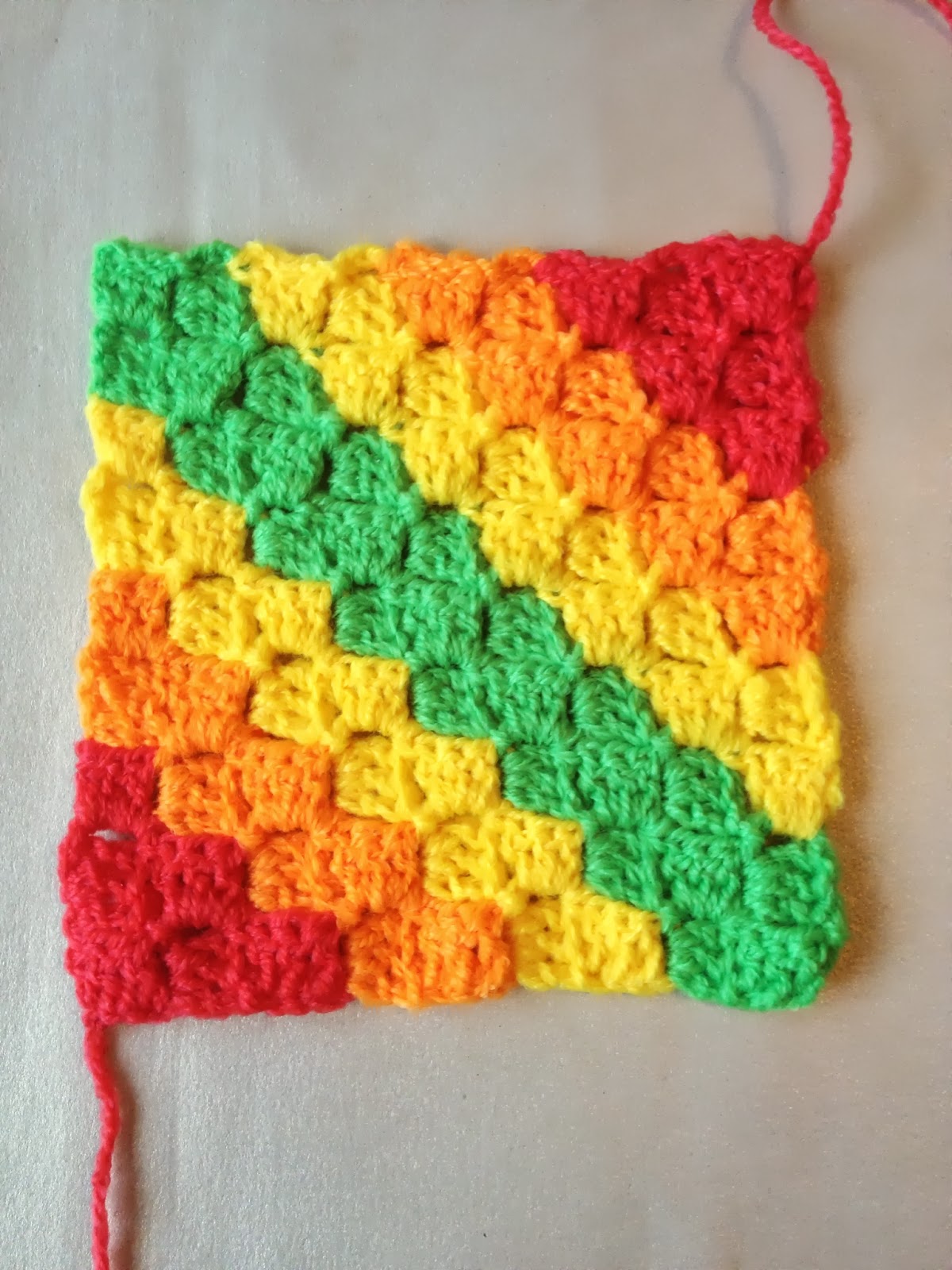 365 Granny Squares Project A corner to corner square.......