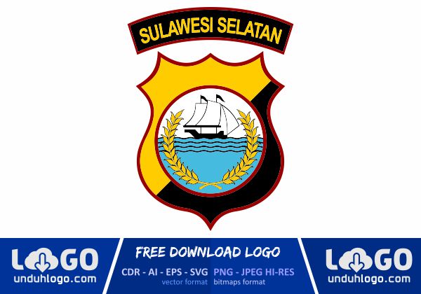 Logo Polda Sulawesi Selatan