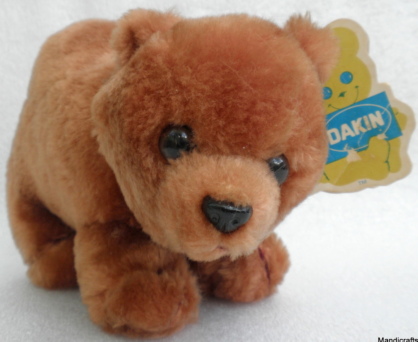 DAKIN Company Misha the Bear Cub Big Plush Toy Stuffed Animal Vintage Details about   1980 R