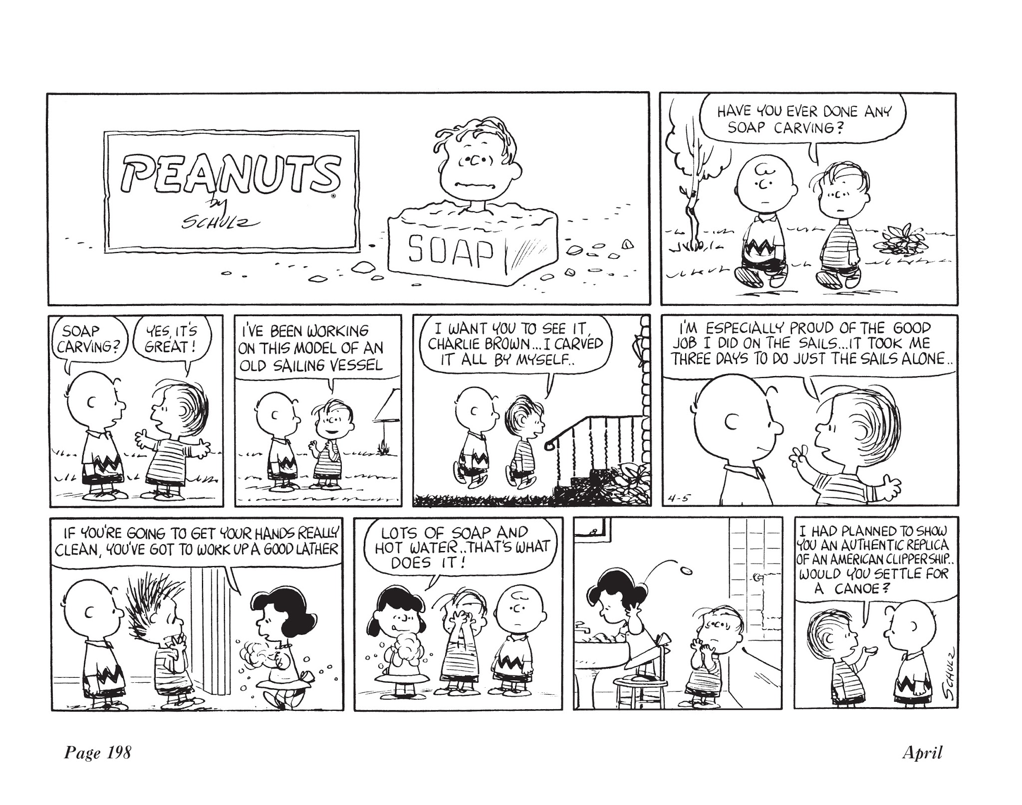 Read online The Complete Peanuts comic -  Issue # TPB 7 - 209