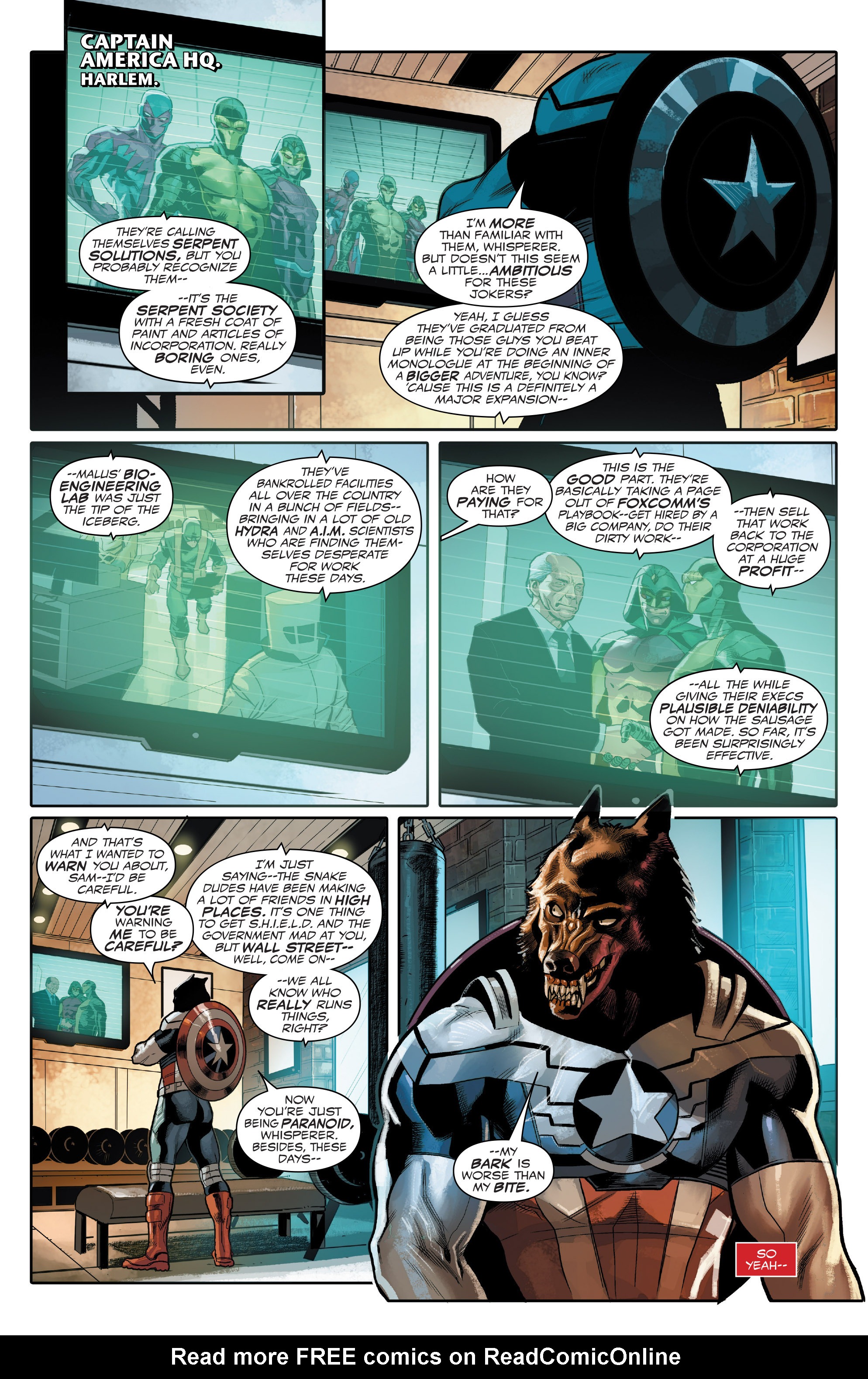 Read online Captain America: Sam Wilson comic -  Issue #4 - 7