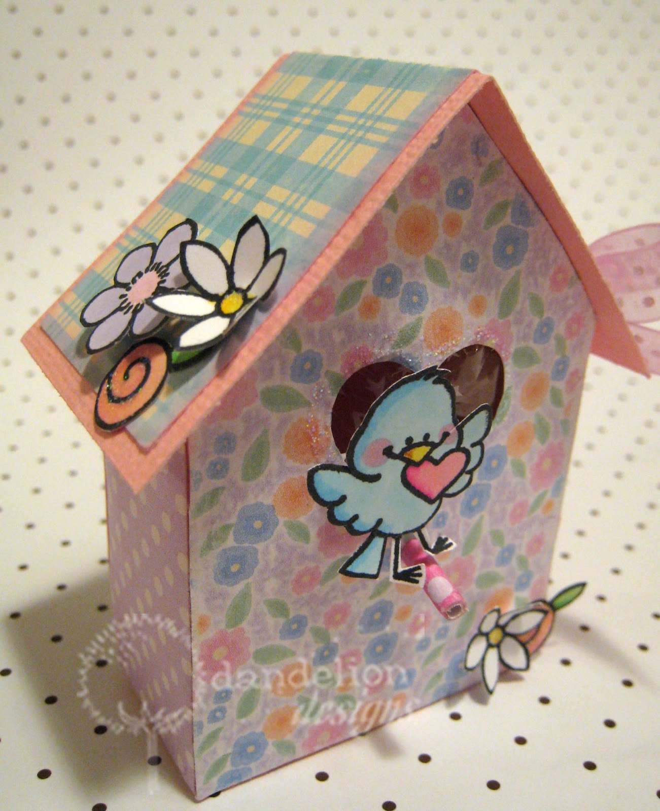 Dandelion Designs Birdhouse Valentine