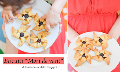 Biscuiti "Mori de vant" cu vanilie