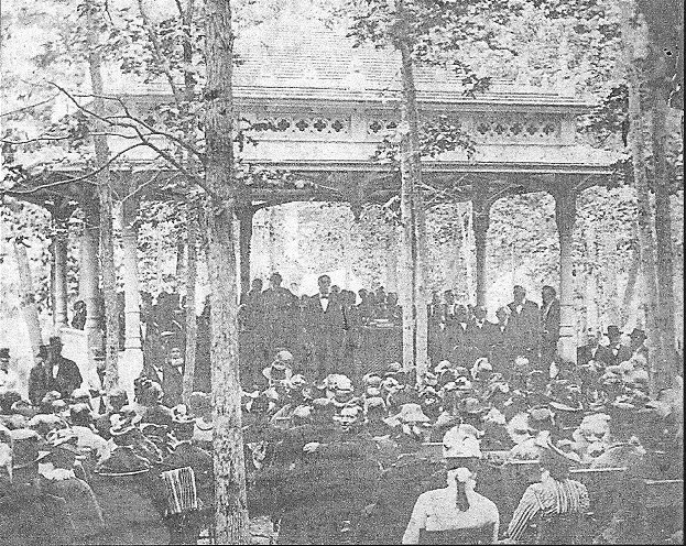 The Pavilion was built for all the Preachers-- preaching or not