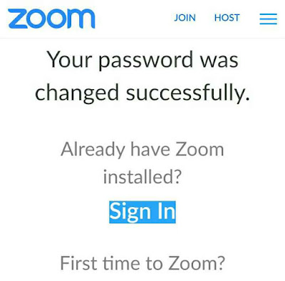 Cara mengatasi lupa password zoom meeting