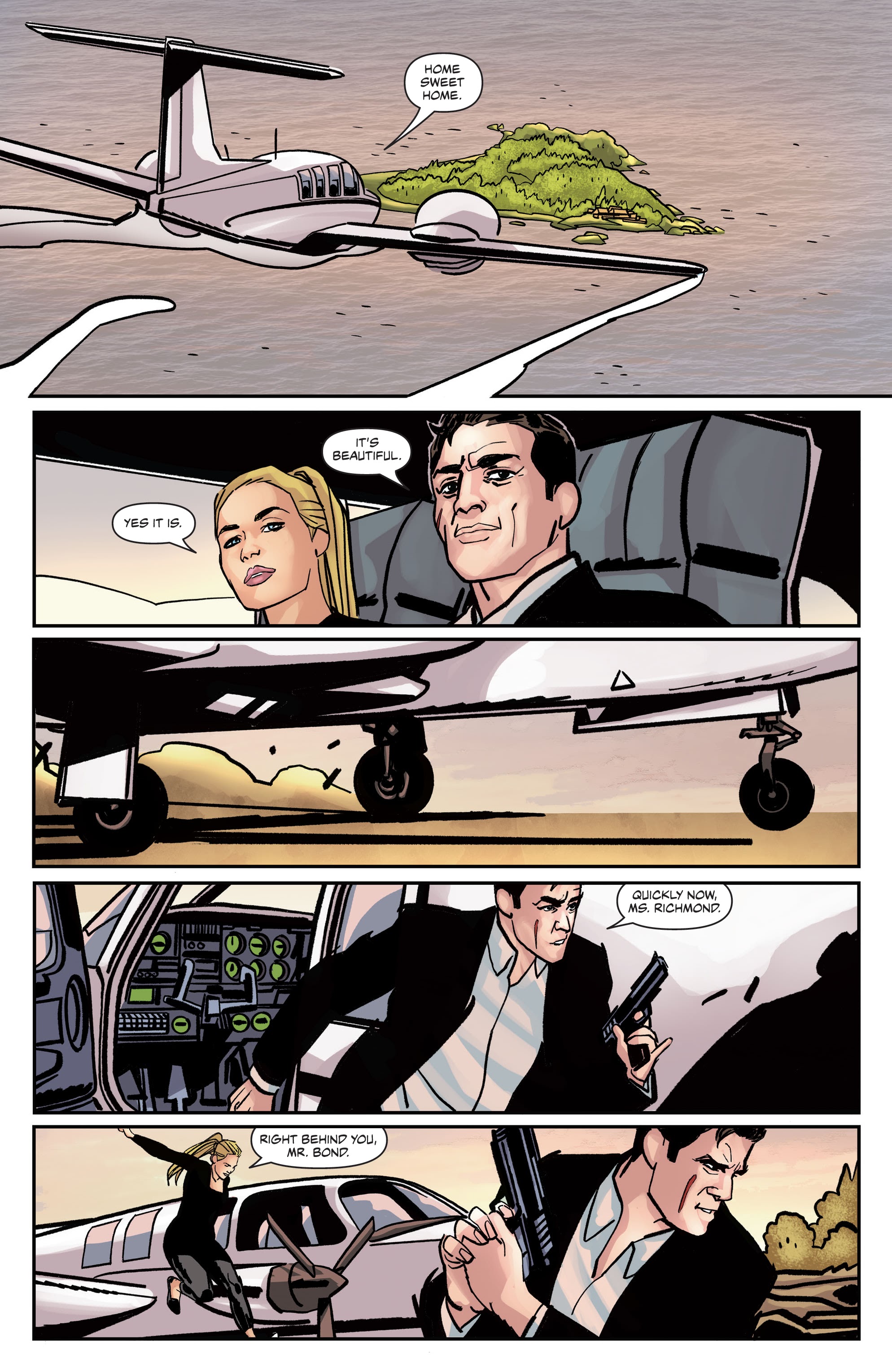 Read online James Bond: Himeros comic -  Issue #4 - 12