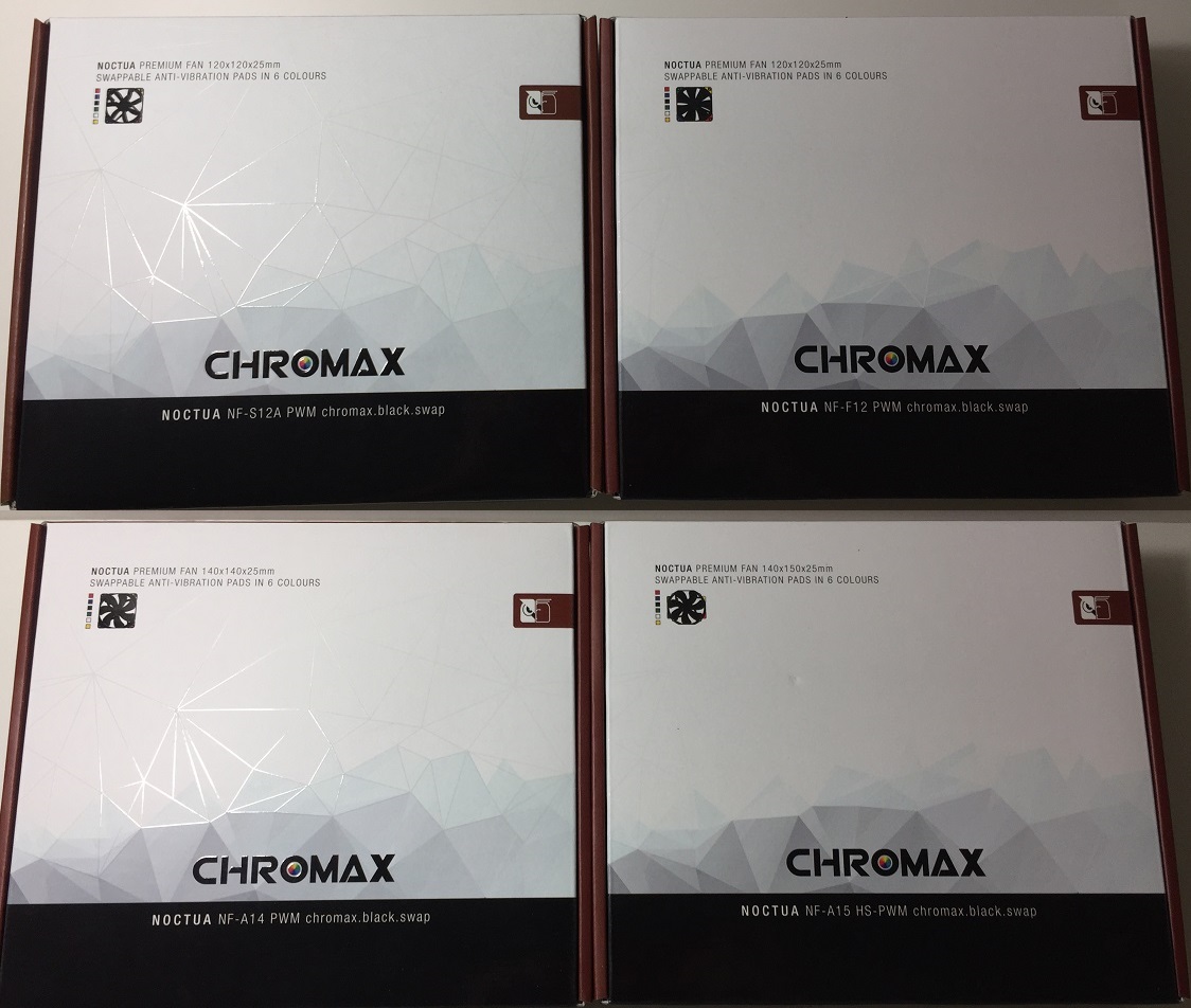 Unboxing And Review Of Noctua Chromax Black Swap Fans Nf F12 Nf