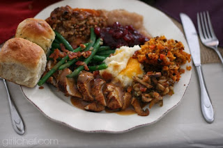 Turkey Tenderloins with Madeira Gravy | www.girlichef.com